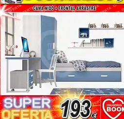 Muebles Boom Cama nido + frontal arrastre oferta