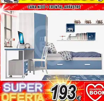 Muebles Boom Cama nido + frontal arrastre oferta