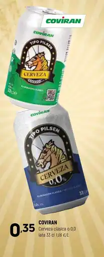 Coviran COVIRAN Cerveza clásica o 0,0 oferta