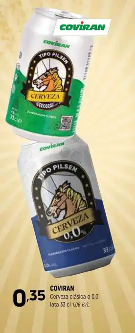 Coviran COVIRAN Cerveza clásica o 0,0 oferta