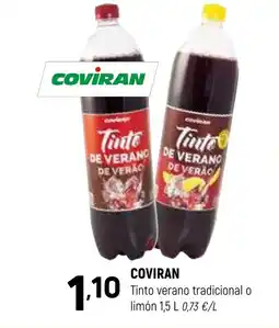 Coviran COVIRAN Tinto verano tradicional o limón oferta