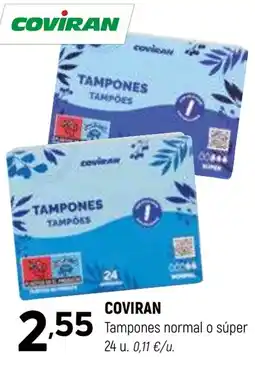 Coviran COVIRAN Tampones normal o súper 24 u oferta