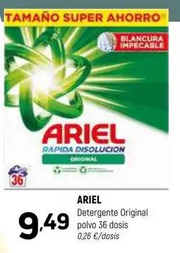 Coviran ARIEL Detergente Original polvo 36 dosis oferta