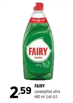 Coviran FAIRY Lavavajillas ultra oferta