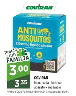 Coviran COVIRAN Insecticida eléctrico aparato + recambio oferta