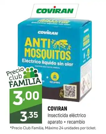Coviran COVIRAN Insecticida eléctrico aparato + recambio oferta