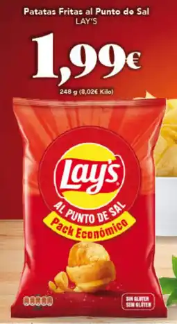 Gadis LAY'S Patatas Fritas al Punto do Sal oferta