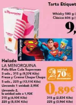 Gadis LA MENORQUINA Holado oferta