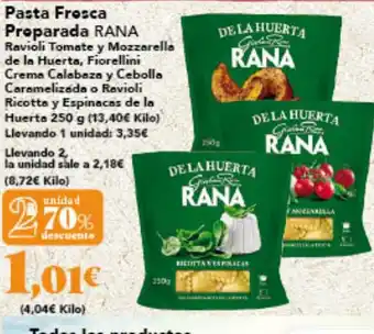 Gadis RANA Pasta Frosca Proparada oferta