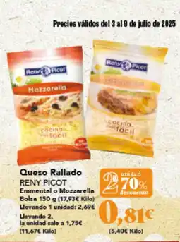Gadis RENY PICOT Queso Rallado oferta