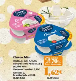 Gadis BURGO DE ARIAS Queso Mini oferta