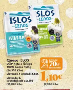 Gadis ISLOS Queso oferta