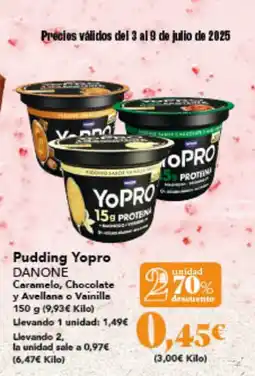 Gadis DANONE Pudding Yopro oferta