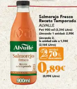 Gadis ALVALLE Salmorejo Fresco Rocota Temporada oferta