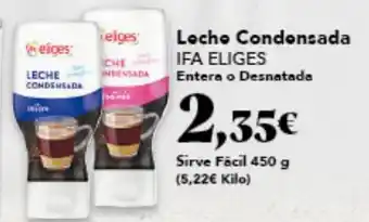 Gadis IFA ELIGES Lecho Condensada Entera o Desnatada oferta