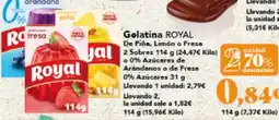 Gadis ROYAL Golatina De Piña, Limón o Fresa oferta