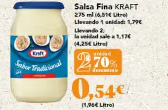 Gadis KRAFT Salsa Fina oferta
