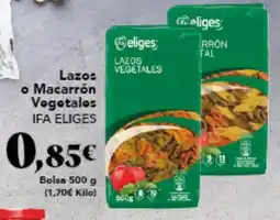 Gadis IFA ELIGES Lazos o Macarrón Vegetalos oferta