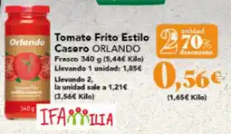 Gadis ORLANDO Tomate Frito Estilo Casoro oferta