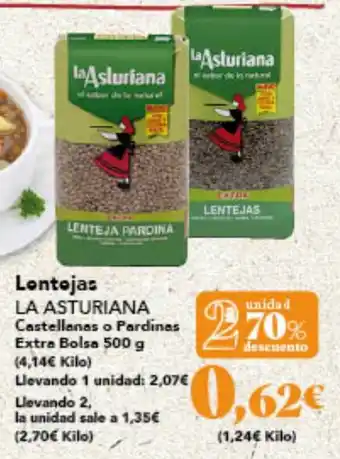 Gadis LA ASTURIANA Lentejas oferta