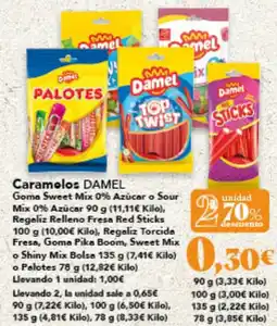 Gadis DAMEL Caramelos oferta