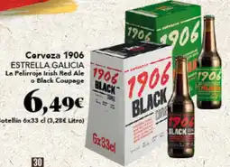 Gadis 1906 ESTRELLA GALICIA Corvoza La Pelirroja Irish Red Ale oferta