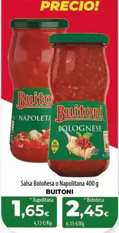 Spar Tenerife Buitoni - salsa bolonesa o napolitana oferta