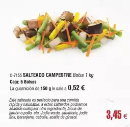 Abordo Perfecto - salteado campestre oferta