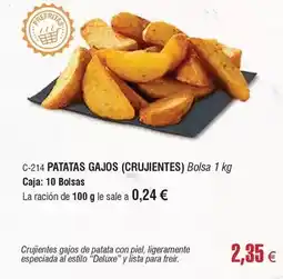 Abordo Deluxe - patatas gajos oferta