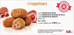 Abordo Intenso - croqueton de setas oferta