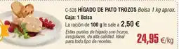 Abordo Ideal - higado de pato trozos oferta