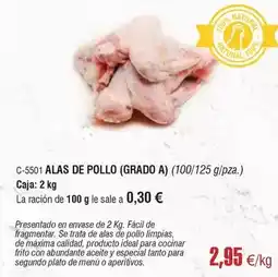 Abordo Ideal - alas de pollo oferta
