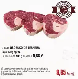 Abordo Ideal - osobuco de ternera oferta