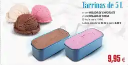 Abordo Tarrinas de chocolate oferta