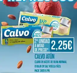 Claudio Calvo - atun claro en aceite de oliva normal oferta