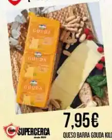 Claudio Queso barra gouda oferta