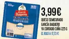 Claudio García baquero - queso semicurado oferta