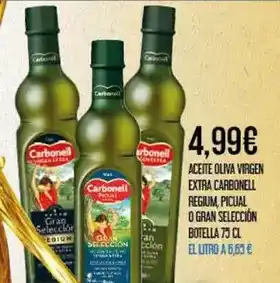 Claudio Carbonell - aceite oliva virgen extra oferta
