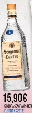 Claudio Seagram's - ginebra bott oferta