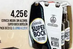 Claudio Super bock - cerveza negra sin alcohol oferta