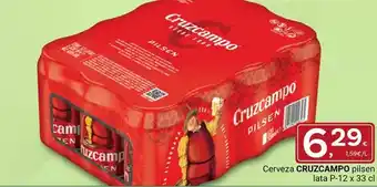 Supermercados Dani Cruzcampo - cerveza oferta
