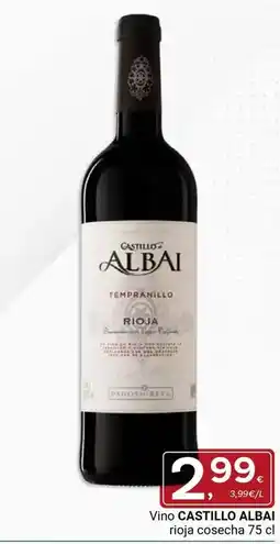 Supermercados Dani Castillo de albai - vino rioja oferta