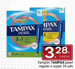 Supermercados Dani Tampax - tampon pearl regular o super oferta