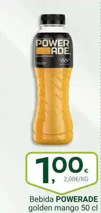 Supermercados Dani Powerade - bebida golden mango oferta