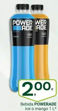 Supermercados Dani Powerade - bebida ice o mango oferta