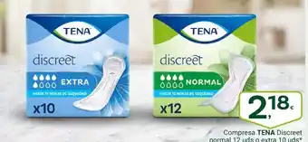 Supermercados Dani Tena - compresas discreet normal oferta