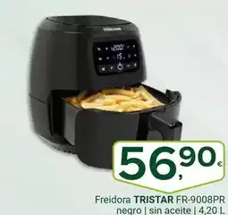Supermercados Dani Tristar - freidora fr-9008pr negro sin aceite oferta