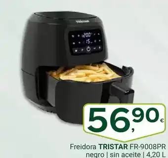 Supermercados Dani Tristar - freidora fr-9008pr negro sin aceite oferta