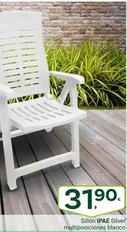 Supermercados Dani Silver - sillón ipae silver multiposiciones blanco oferta