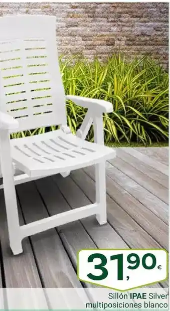 Supermercados Dani Silver - sillón ipae silver multiposiciones blanco oferta